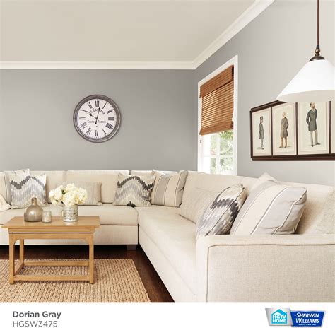 sherwin williams dorian gray images.